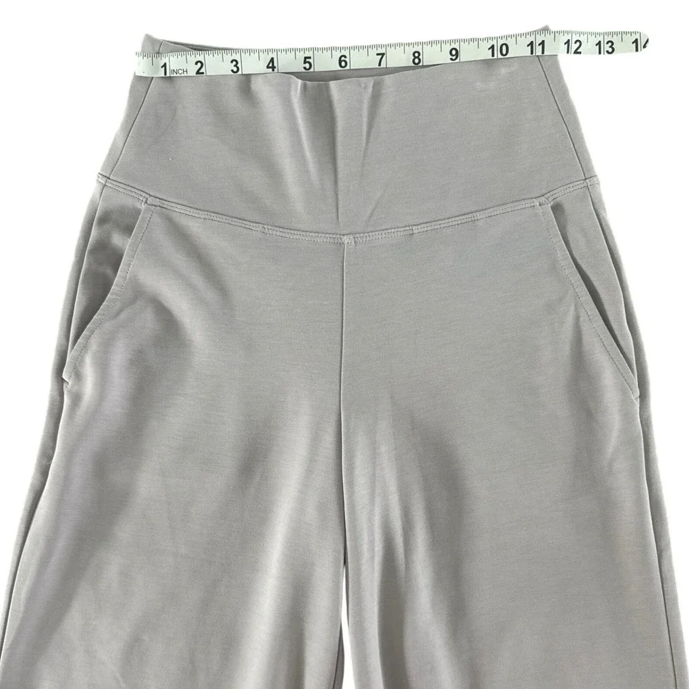 Athleta Seasoft Wide Leg Pant Crop Cropped Tinsel‎ Purple Gray XXS Modal 882621